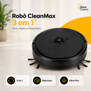 Robô CleanMax 3 em 1™ | Varre, Aspira e Passa Pano