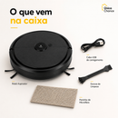 Robô CleanMax 3 em 1™ | Varre, Aspira e Passa Pano